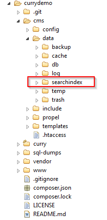 Search index